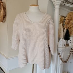 Honest Cotton Kennedy Handknit Sweater